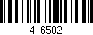 Código de barras (EAN, GTIN, SKU, ISBN): '416582'