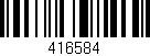 Código de barras (EAN, GTIN, SKU, ISBN): '416584'