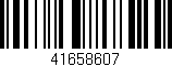 Código de barras (EAN, GTIN, SKU, ISBN): '41658607'