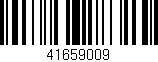 Código de barras (EAN, GTIN, SKU, ISBN): '41659009'