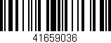 Código de barras (EAN, GTIN, SKU, ISBN): '41659036'