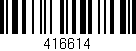 Código de barras (EAN, GTIN, SKU, ISBN): '416614'