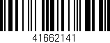 Código de barras (EAN, GTIN, SKU, ISBN): '41662141'