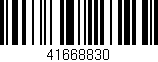 Código de barras (EAN, GTIN, SKU, ISBN): '41668830'