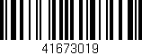 Código de barras (EAN, GTIN, SKU, ISBN): '41673019'