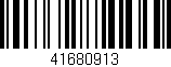 Código de barras (EAN, GTIN, SKU, ISBN): '41680913'