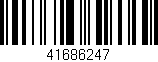 Código de barras (EAN, GTIN, SKU, ISBN): '41686247'