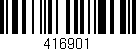 Código de barras (EAN, GTIN, SKU, ISBN): '416901'