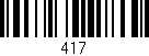 Código de barras (EAN, GTIN, SKU, ISBN): '417'