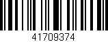 Código de barras (EAN, GTIN, SKU, ISBN): '41709374'