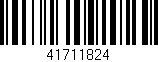 Código de barras (EAN, GTIN, SKU, ISBN): '41711824'