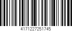 Código de barras (EAN, GTIN, SKU, ISBN): '4171227251745'