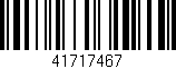Código de barras (EAN, GTIN, SKU, ISBN): '41717467'