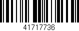 Código de barras (EAN, GTIN, SKU, ISBN): '41717736'