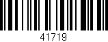 Código de barras (EAN, GTIN, SKU, ISBN): '41719'