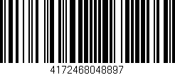 Código de barras (EAN, GTIN, SKU, ISBN): '4172468048897'