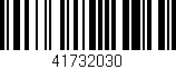 Código de barras (EAN, GTIN, SKU, ISBN): '41732030'