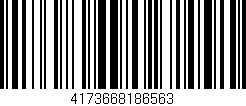 Código de barras (EAN, GTIN, SKU, ISBN): '4173668186563'
