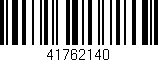 Código de barras (EAN, GTIN, SKU, ISBN): '41762140'