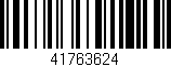 Código de barras (EAN, GTIN, SKU, ISBN): '41763624'