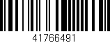Código de barras (EAN, GTIN, SKU, ISBN): '41766491'
