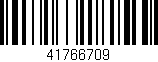 Código de barras (EAN, GTIN, SKU, ISBN): '41766709'