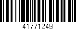Código de barras (EAN, GTIN, SKU, ISBN): '41771249'
