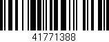 Código de barras (EAN, GTIN, SKU, ISBN): '41771388'