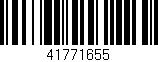 Código de barras (EAN, GTIN, SKU, ISBN): '41771655'