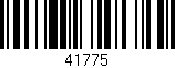 Código de barras (EAN, GTIN, SKU, ISBN): '41775'
