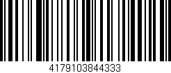 Código de barras (EAN, GTIN, SKU, ISBN): '4179103844333'