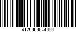 Código de barras (EAN, GTIN, SKU, ISBN): '4179303844898'