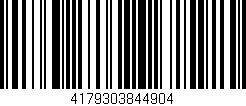 Código de barras (EAN, GTIN, SKU, ISBN): '4179303844904'