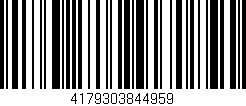 Código de barras (EAN, GTIN, SKU, ISBN): '4179303844959'