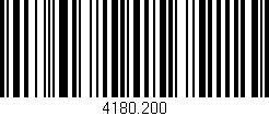 Código de barras (EAN, GTIN, SKU, ISBN): '4180.200'