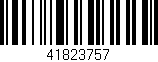 Código de barras (EAN, GTIN, SKU, ISBN): '41823757'