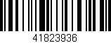 Código de barras (EAN, GTIN, SKU, ISBN): '41823936'