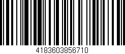 Código de barras (EAN, GTIN, SKU, ISBN): '4183603856710'