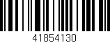 Código de barras (EAN, GTIN, SKU, ISBN): '41854130'