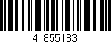 Código de barras (EAN, GTIN, SKU, ISBN): '41855183'