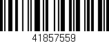 Código de barras (EAN, GTIN, SKU, ISBN): '41857559'