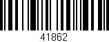 Código de barras (EAN, GTIN, SKU, ISBN): '41862'
