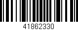 Código de barras (EAN, GTIN, SKU, ISBN): '41862330'