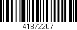 Código de barras (EAN, GTIN, SKU, ISBN): '41872207'