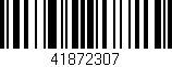 Código de barras (EAN, GTIN, SKU, ISBN): '41872307'