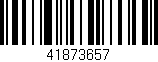 Código de barras (EAN, GTIN, SKU, ISBN): '41873657'