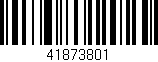Código de barras (EAN, GTIN, SKU, ISBN): '41873801'