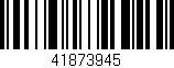 Código de barras (EAN, GTIN, SKU, ISBN): '41873945'