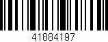 Código de barras (EAN, GTIN, SKU, ISBN): '41884197'
