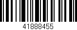 Código de barras (EAN, GTIN, SKU, ISBN): '41888455'